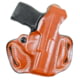 DeSantis Thumb Break Mini Slide OWB Belt Holster, Leather, RM1C, Right Hand, Plain, Tan, RM1C, 085TA1ZZ0