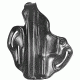 DeSantis Thumb Break Scabbard Belt Holsters, Springfield XD9, XD40, V-10 4in, XDM 3.8in, XD 9/40 MOD 2 4in, Left Hand, Plain, Black, 001BB88Z0