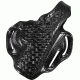 DeSantis Thumb Break Scabbard Holster, FN FNP-45 4.5in/FN FNX-45 Tactical, Right, Lined Basketweave, Black, 001BG31Z0