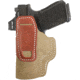 DeSantis Transit Leather IWB Holster, Glock, Walther, SIG Sauer, Heckler &amp; Koch, Ambidextrous, Kydex, Natural, 215NJB6Z0