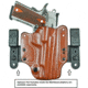 DeSantis Variable 13 OWB Leather Holster, Glock 19, 19 Gen 5, 19X, 23, 32, 36, 45, Ambidextrous, Plain, Tan, 170TJB6Z0