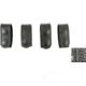 DeSantis Veritas Duty Belt Keeper, 4-Pack, Basketweave, Black, 801BLG1Z3