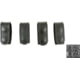DeSantis Veritas Duty Belt Keeper, 4-Pack, Basketweave, Black, 801BLG1Z3