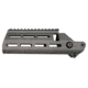 Desert Tech MDRX BLK LBL ALX 16 Handguard, no bipod, Tungsten, ACC0284-T