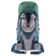 Deuter Aircontact 60 + 10 SL Backpack, Seagreen/Marine, 60 + 10 Liter, 332042123370