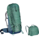 Deuter Aircontact 60 + 10 SL Backpack, Seagreen/Marine, 60 + 10 Liter, 332042123370