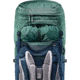 Deuter Aircontact 60 + 10 SL Backpack, Seagreen/Marine, 60 + 10 Liter, 332042123370