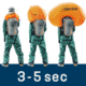 Deuter Alproof Lite 22 Pack, Tin/Black, 22, 331012347020