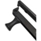 Devil Dog Concepts Aluminum Tactical Pull Handle for Side Charging Handle System, Black, DDCPH233