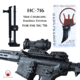 Devil Dog Concepts Sig Sauer 716 Side Charging Handle w/Aluminum Traditional Pull Handle, Black, AR-10/AR308 ,.308, 716DDCHC013