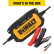 DeWALT 2 Amp Professional Automotive Battery Charger and Maintainer, Yellow/Black, DXAEC2