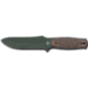 Dexter Outdoors Green River 5in Straight Edge Drop Point Carry Knife, Brown Handle, 40903HB-1