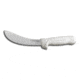 Dexter Outdoors Sani-Safe 6in Dexsteel Blade Skinning Knife, White Handle, SB12-6