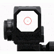DI Optical Eagle Prismatic Circled Red Dot Sight, Matte Black, EG1C