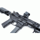 DI Optical Falcon Prismatic Red Dot Sight w/ Push Button Control and Auto Shut Off Mode, Matte Black FC1