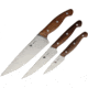 Diafire Gourmet Classic Set 3 Knife, Walnut handle, DF9103PZ001