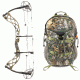 Diamond Deploy SB Bow, MO Country 26-30.5 in 70 lb RH, A12758 W/ Vanguard L Hunting Backpack-Realtree Camo
