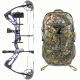 Diamond Edge SB-1 Bow Package, Purple Blaze 70 lb. RH, A12700 W/ Vanguard Xl Hunting Backpack-Realtree Camo, DIA1274-KIT3