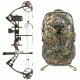 Diamond Infinite Edge Pro Pkg., Black 13-31in. 70lb LH, A12488 W/ Vanguard Xl Hunting Backpack-Realtree Camo, DIA1243-KIT3