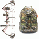 Diamond Infinite Edge Pro Pkg., Black 13-31in. 70lb RH, A12487 W/ Vanguard Xl Hunting Backpack-Realtree Camo, DIA1242-KIT1