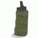 Diamondback Tactical M4/M16 Open-Style Single Mag Pouch, Ranger Green, A-BLPM04-RANGERGREEN