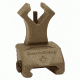 Diamondhead Polymer Diamond Sight with Nitebrite Top Mounted Deployable Front Sight, FDE, 1452