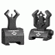 Diamondhead Integrated Sighting System Top Mounted Deployable Front and Rear Sight, AR-10, Black, 1699