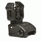 EDEMO Diamondhead Polymer Diamond Sight with Nitebrite Top Mounted Deployable Rear Sight, Black, 1401, EDEMO1