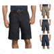 Dickies Men's Industrial Cargo Short, Black, Desert Sand, Dow Charcoal, Navy