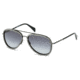 Diesel DL0167 Sunglasses - Grey Frame Color, Gradient Smoke Lens Color