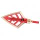 Dirt Nap Gear DRT Broadheads, Double Bevel Red 100/125 gr., 66263
