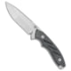 Dirty Bird Knives Chingaso Fixed Blade Knife, 4.06in, CPM 154, Drop Point Blade, Micarta, Black Handle, Satin, Black/Gray, 8.25 inch, BHQ-173589
