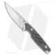 Dirty Bird Knives Fox MODIII Fixed Blade Knife, 3.50in, CPM 154 Steel, Tanto Blade, Micarta Black Handle, Satin, Steel/Black, 8.00in, BHQ-173592