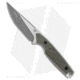 Dirty Bird Knives Fox MODIII Fixed Blade Knife, 3.50in, CPM 154 Steel, Tanto Blade, Micarta OD Green Handle, Steel/OD Green, 8.00in, BHQ-173594