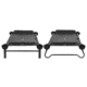 Disc-O-Bed Portable Cot System, Extra Large, Black, 31502B