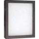 Displays 24 Cotton Filled Display Boxes, 8in x 12in x 3/4in, Case of 24, Heavy Fiber Board Construction w/ Black Wrap, DC150