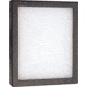 Displays 12 Cotton Filled Display Boxes, 12in x 16in x 3/4in, Case of 12, Heavy Fiber Board Construction w/ Black Wrap, DC160
