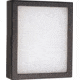 Displays 5 Cotton Filled Display Boxes, 16in x 12in x 2in, Case of 5, Heavy Fiber Board Construction w/ Black Wrap, DC360