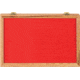 Displays Oak And Glass Display Case, Measures 12in X 18in X 2in, Foam Lined With Red Foam Cover, Locking Hinges, Comes With Two Keys, M141