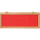 Displays Oak And Glass Display Case, Measures 18in X 7in X 2 3/8in, Foam Lined With Red Foam Cover, Locking Hinges, Comes With Two Keys, M913