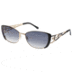 Diva 4193 Single Vision Prescription Sunglasses, Black/Gold Frame, DI41932SV