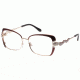 Diva 5394 Eyeglasses - Brown-Gold Frame w/ Clear Lenses 5394-820