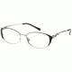 Diva 5403 Womens Eyeglasses, Mat Black-Silver, 53-15-135 5403-265