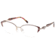 Diva 5471 Progressive Prescription Eyeglasses, Wine/Mottled Gold Frame, DI54715CLPR