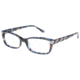 Diva 5479 Single Vision Prescription Eyeglasses, Blue/Brown/Mottled Silver Frame, DI54796CTSV