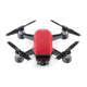 DJI Innovations Spark Fly More Combo w/ Mechanical 2-Axis Gimbal, 1/2.3in Sensor, FlightAutonomy, Flight Protection, Lava Red, CP.PT.000901