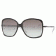 DKNY DY4058 Single Vision Prescription Sunglasses DY4058-336011-5616 - Lens Diameter: 56 mm, Frame Color: Black Ice