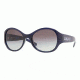 DKNY DY4068 SV Prescription Sunglasses, Blue Frame / 57 mm Prescription Lenses, 315211 5719
