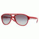 DKNY DY4071 SV Prescription Sunglasses - Red Gray Gradient Frame / 59 mm Prescription Lenses, 348811-5917
