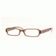 DKNY Eyeglasses DY4531 with No-Line Progressive Rx Prescription Lenses, Select Frame Color / Lens Diameter Brown Top On Beige Frame / 50 mm Prescription Lenses